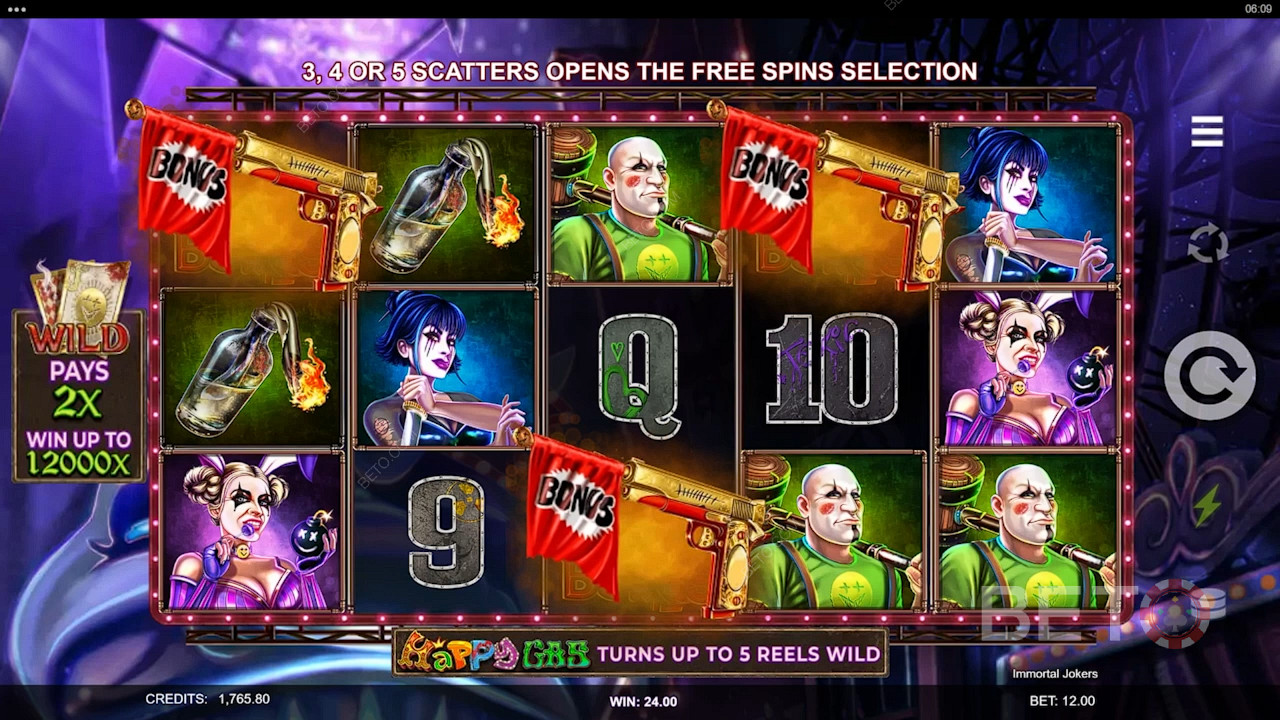 Immortal Jokers اللعب المجاني