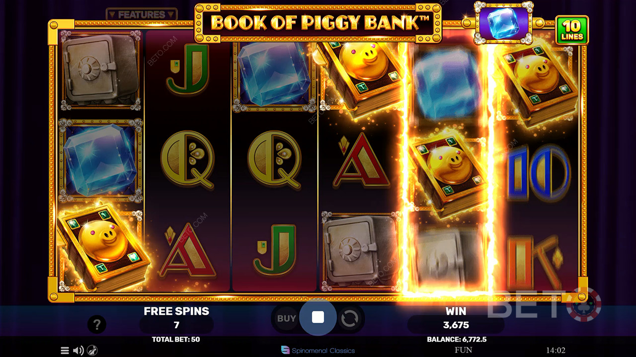 مراجعة كتاب البنك الخنزير من قبل BETO Slots