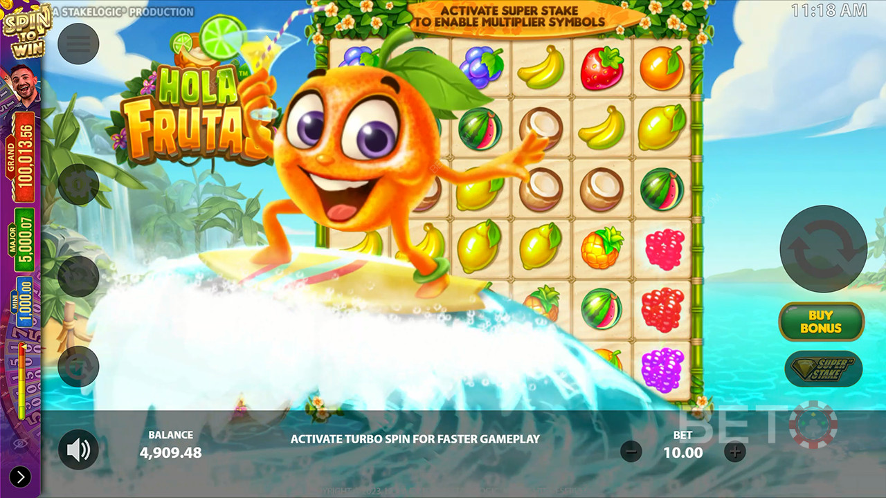 مراجعة Hola Frutas بواسطة فتحات BETO Slots