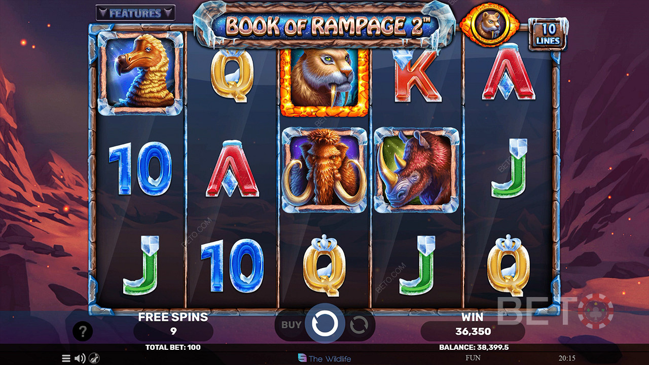 Book of Rampage 2 اللعب المجاني