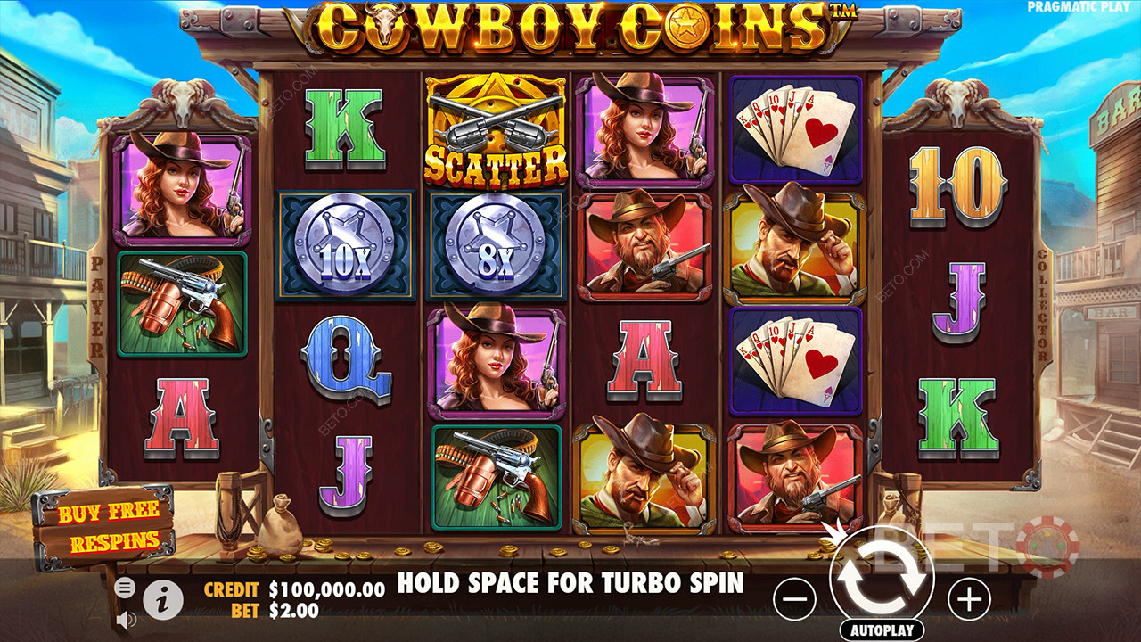 Cowboy Coins اللعب المجاني