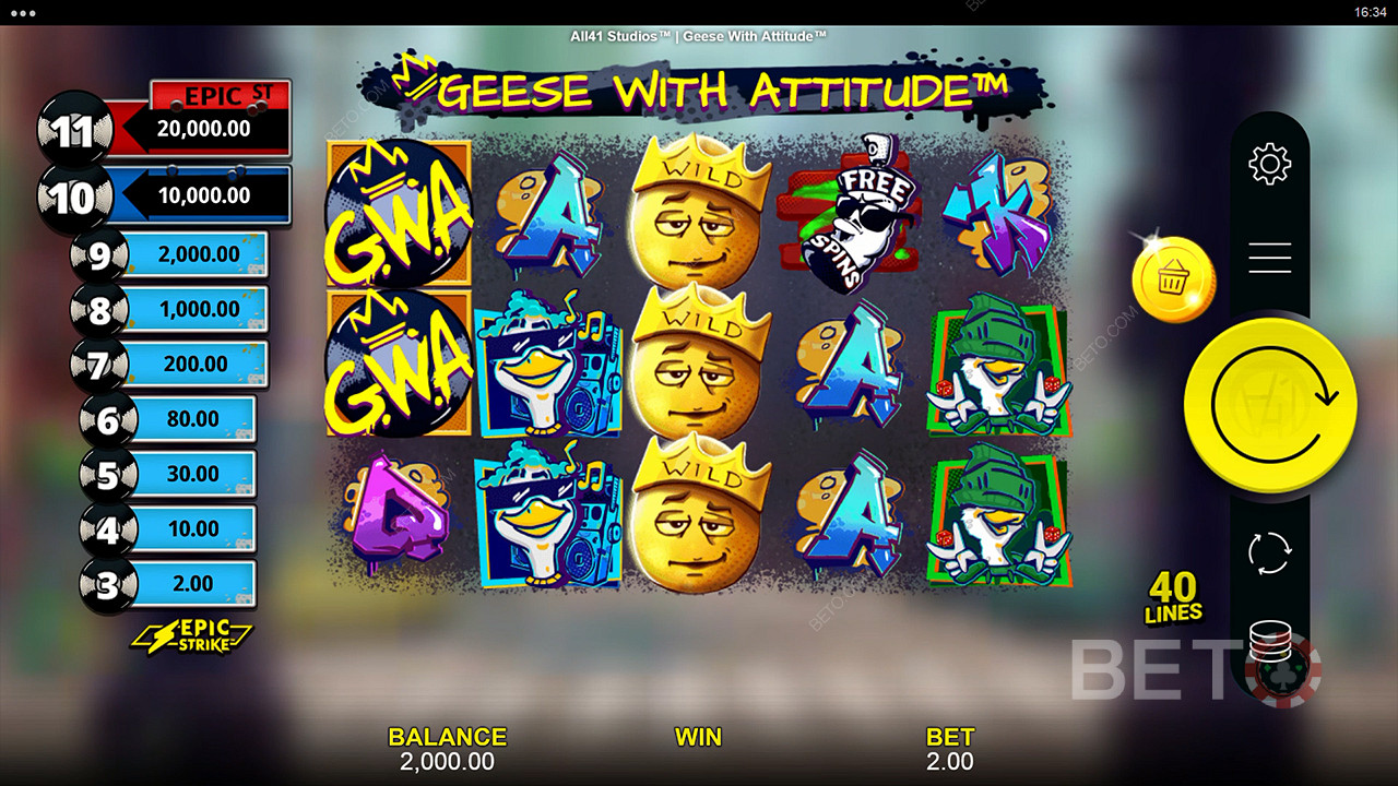 Geese With Attitude اللعب المجاني