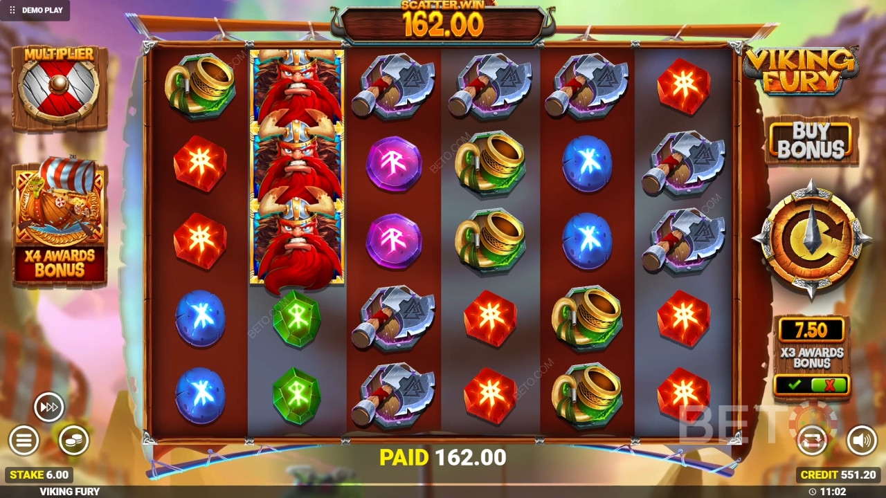 مراجعة لعبة Viking Fury Spinfinity من BETO Slots