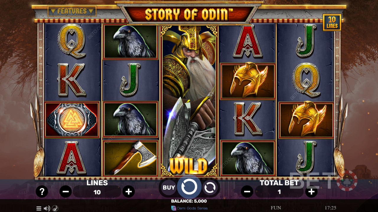 مراجعة قصة أودين من قِبل BETO Slots