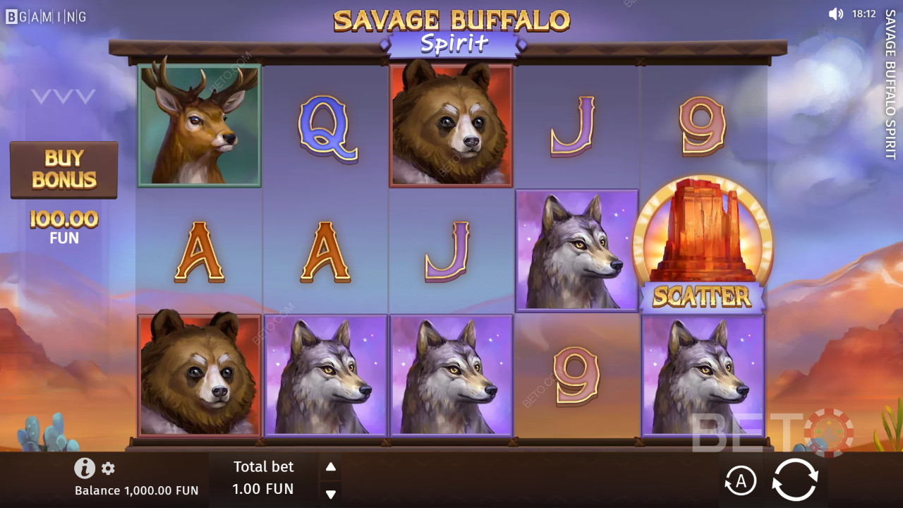 مراجعة سافاج بافالو سبيريت من BETO Slots