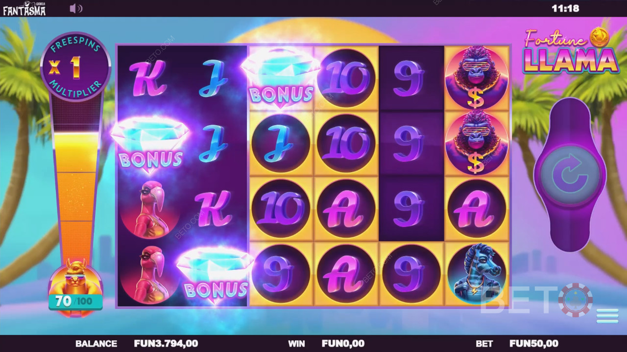 مراجعة Fortune Llama من BETO Slots