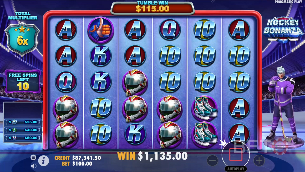 مراجعة Hockey Bonanza من BETO Slots