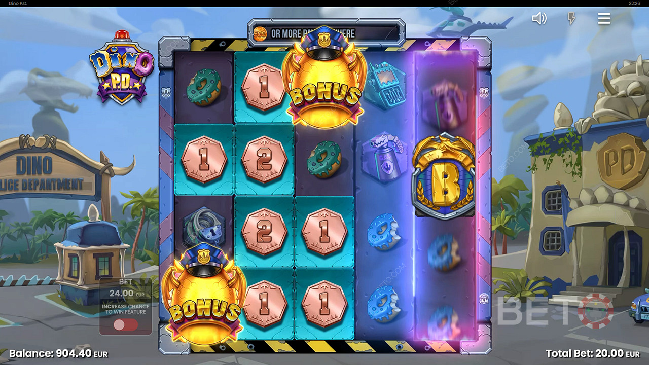 مراجعة Dino P.D. مراجعة بواسطة BETO Slots