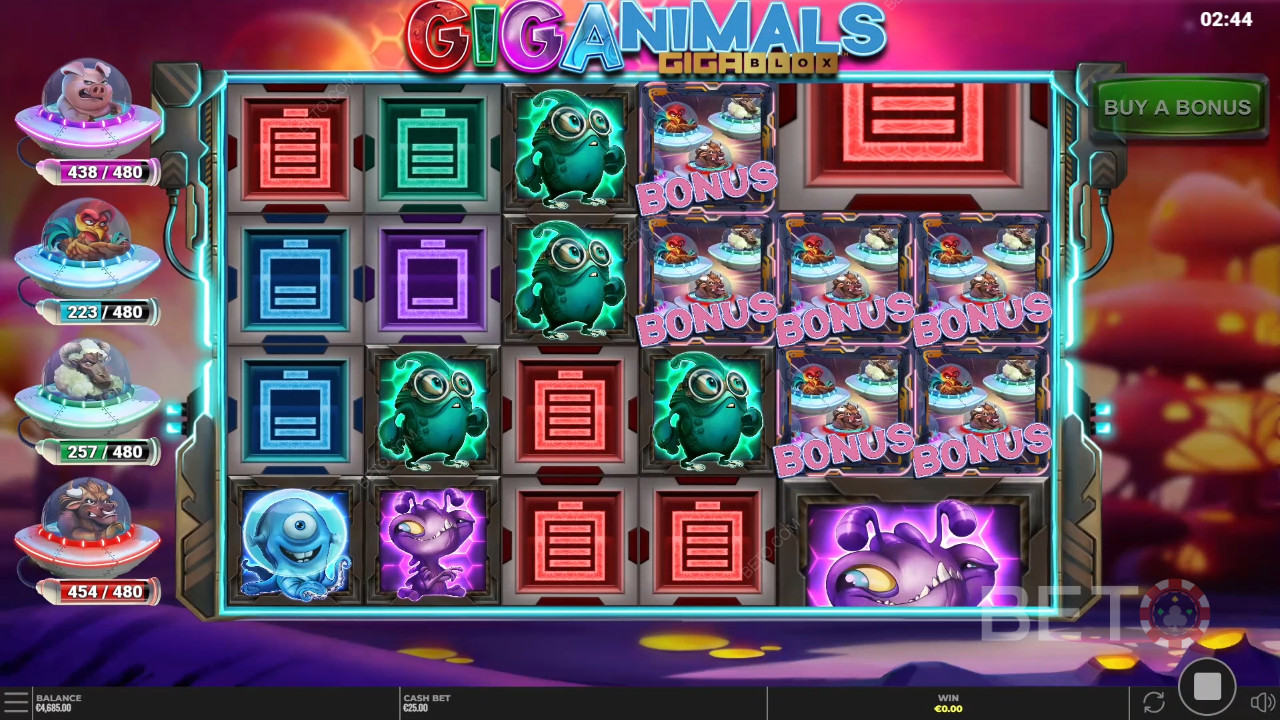 مراجعة Giganimals Gigablox Giganimals Gigablox بواسطة BETO Slots