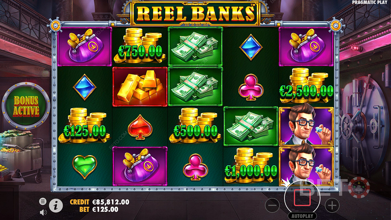 مراجعة Reel Banks من BETO Slots