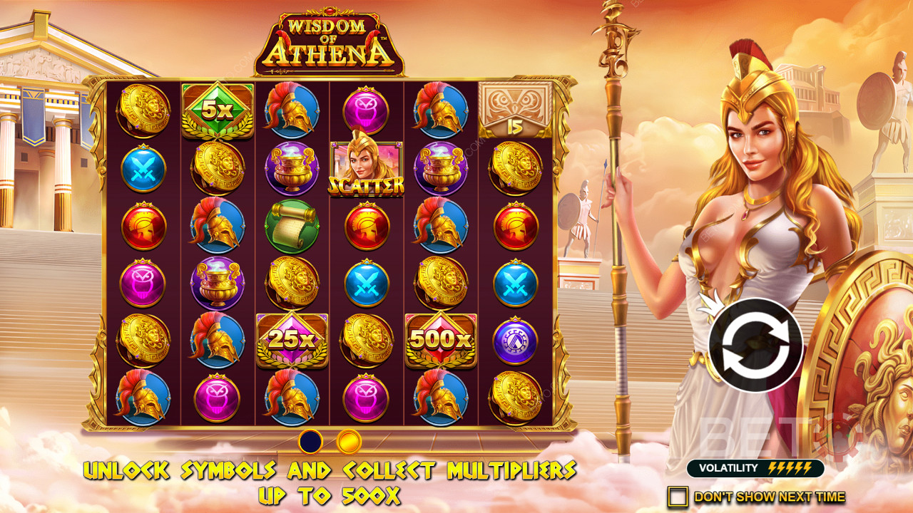 يتم رؤية المضاعفات الهائلة في فتحة Wisdom of Athena عبر الإنترنت