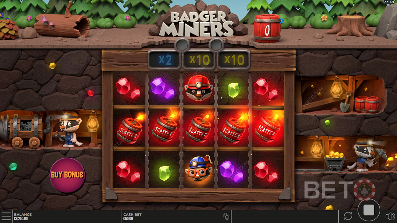 Badger Miners  اللعب المجاني