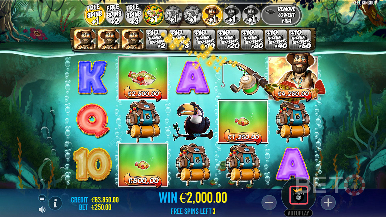 مراجعة Big Bass Amazon Xtreme من BETO Slots