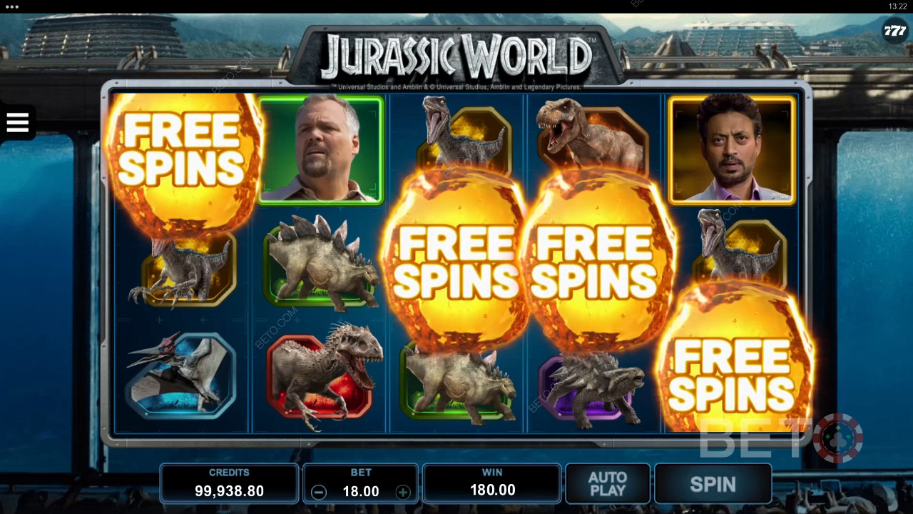 Jurassic World اللعب المجاني