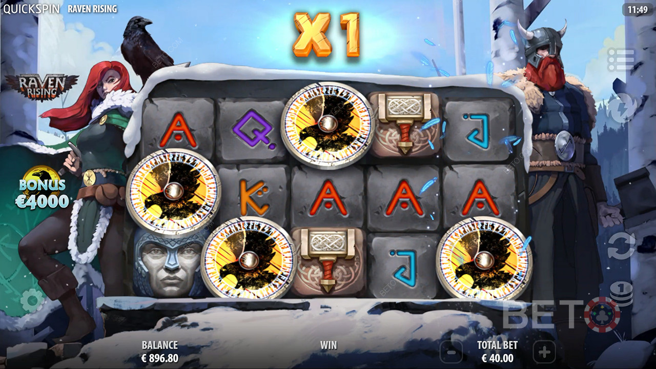 مراجعة Raven Rising من BETO Slots