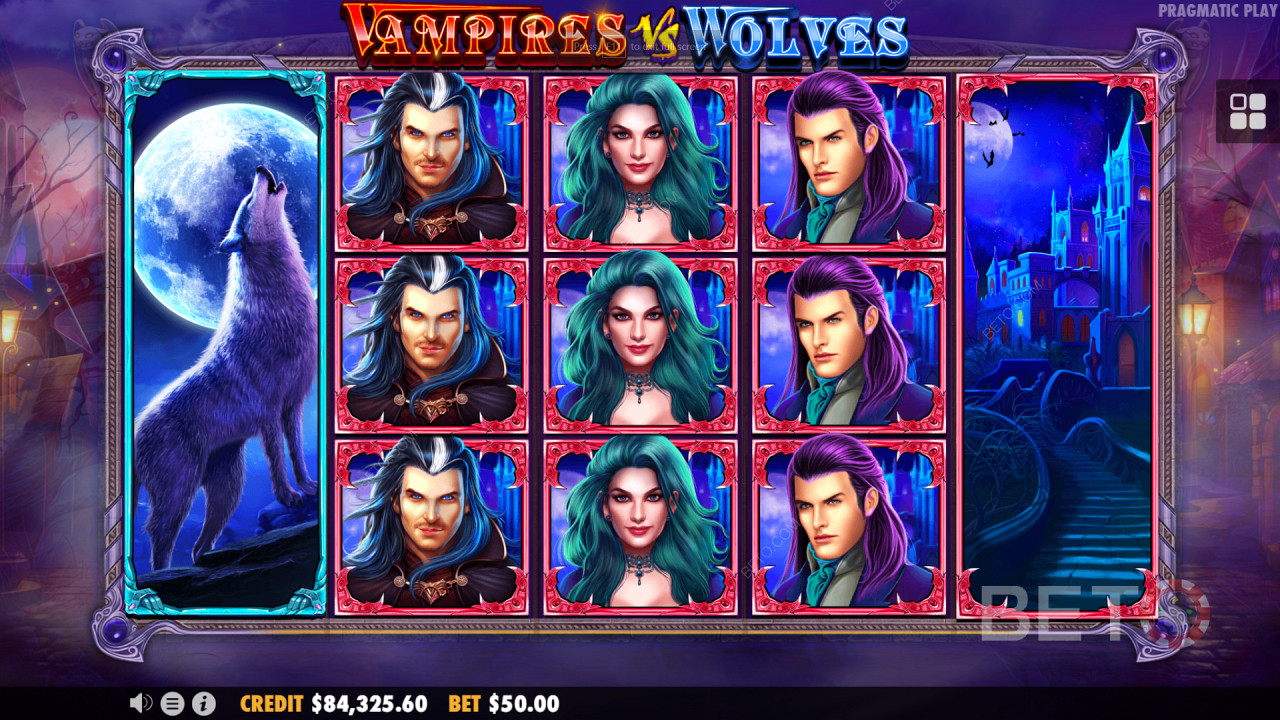 توسيع الرموز في Vampires vs Wolves