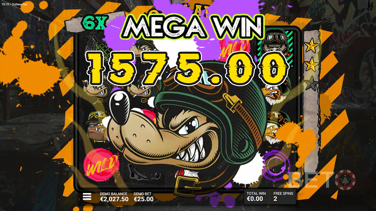 مراجعة شركة Outlaws Inc من BETO Slots