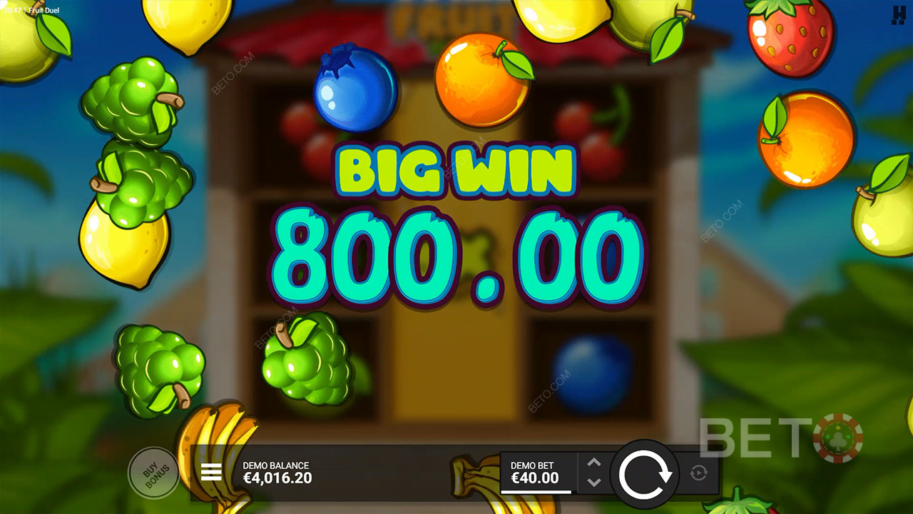 مراجعة مبارزة الفاكهة من BETO Slots
