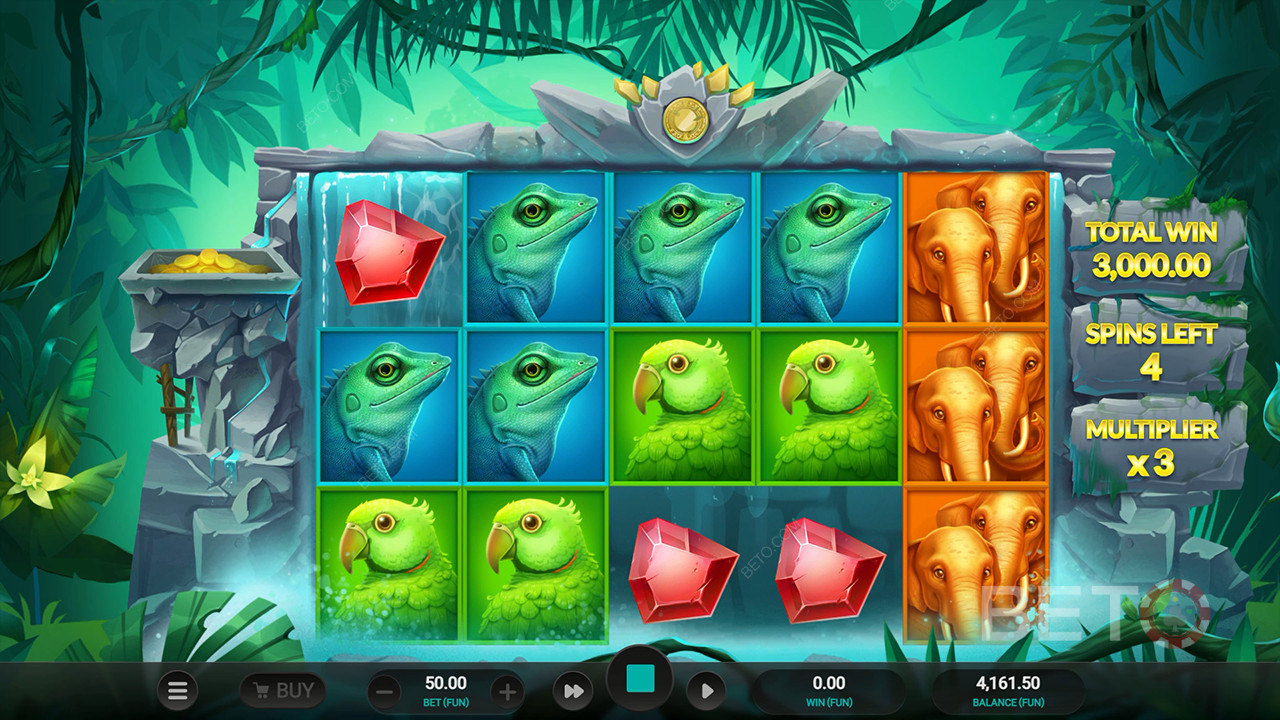 مراجعة لعبة Jungle Jamboree من BETO Slots
