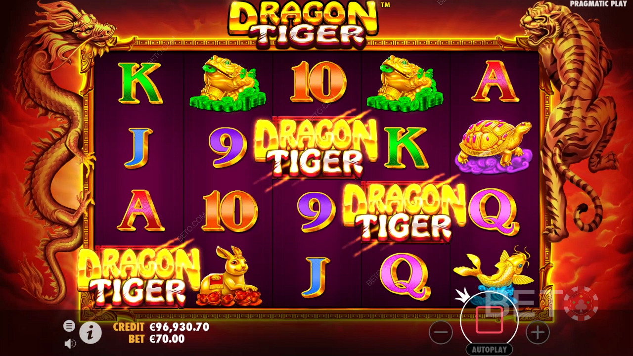 Dragon Tiger (Pragmatic Play)  اللعب المجاني