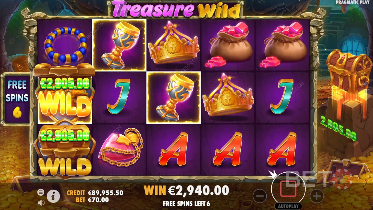 Treasure Wild اللعب المجاني