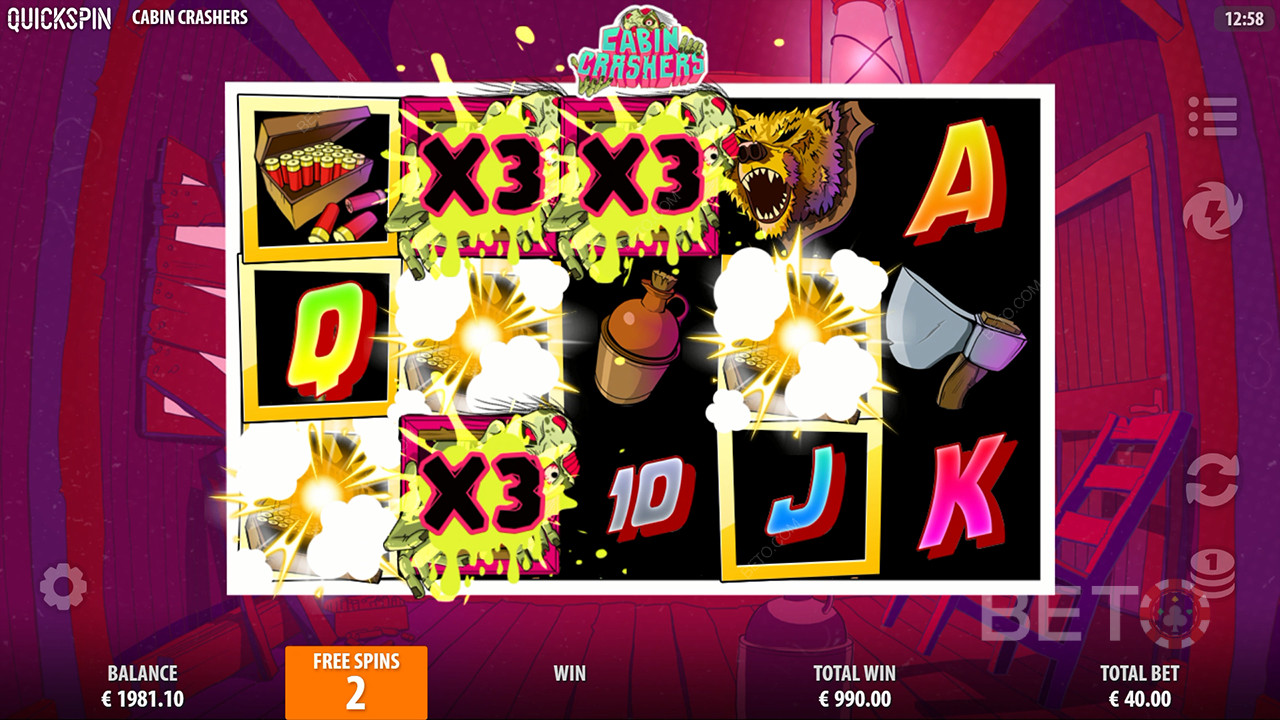 مراجعة فتحات المقصورة المحطمون من BETO Slots