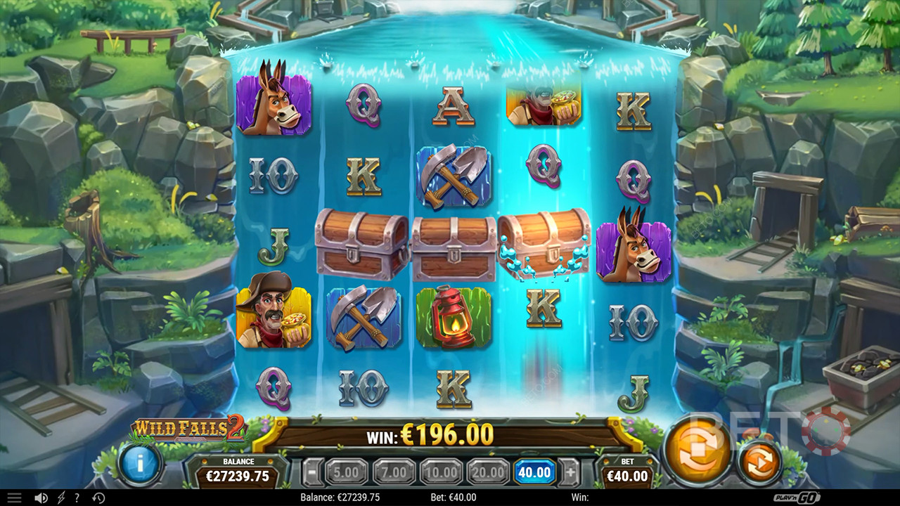 Wild Falls 2 مراجعة من قِبل BETO Slots