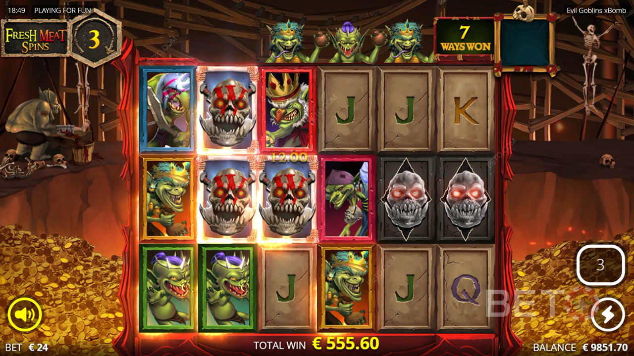 مراجعة العفاريت الشريرة من BETO Slots