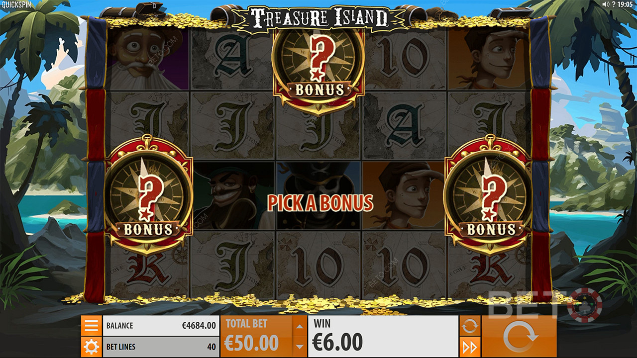 Treasure Island (Quickspin)  اللعب المجاني