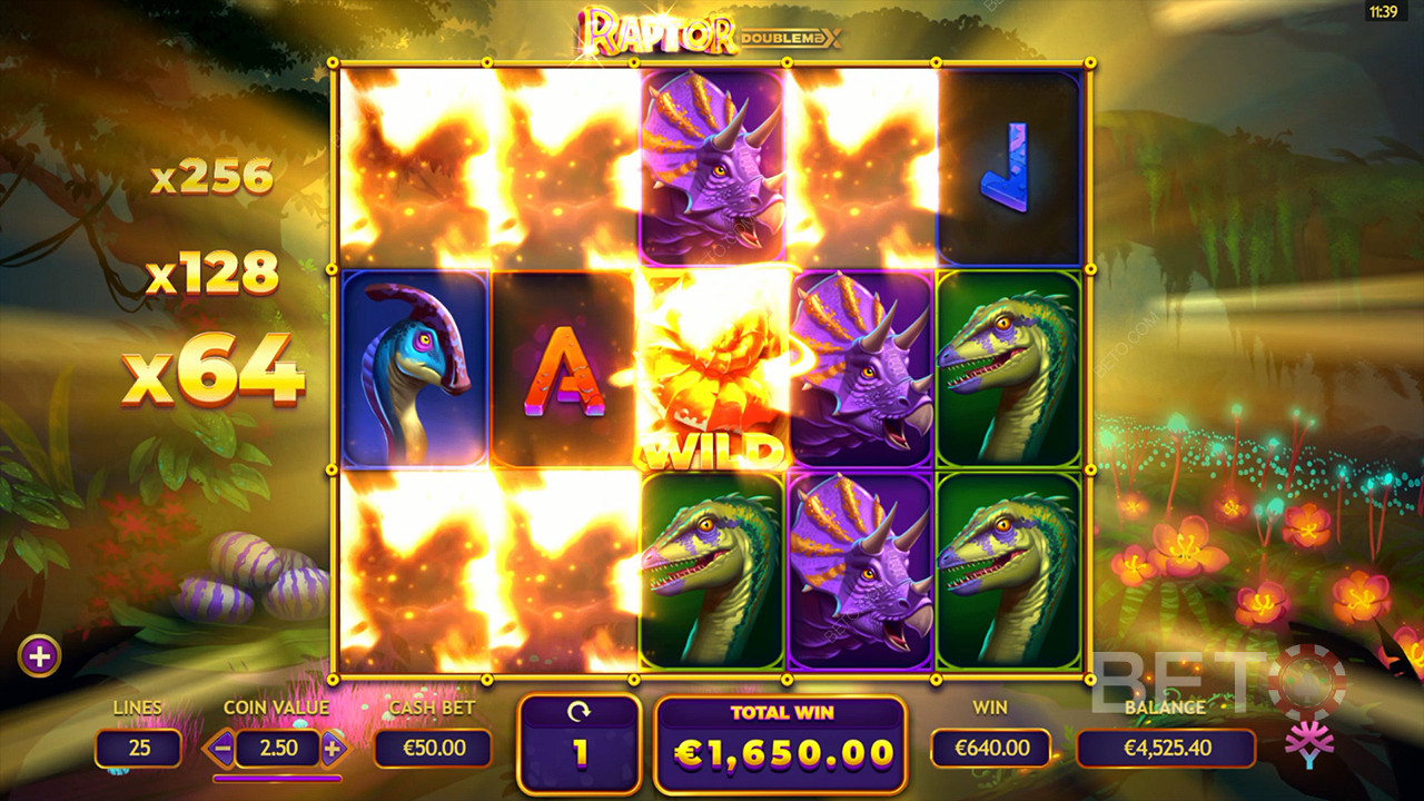 Raptor Doublemax اللعب المجاني