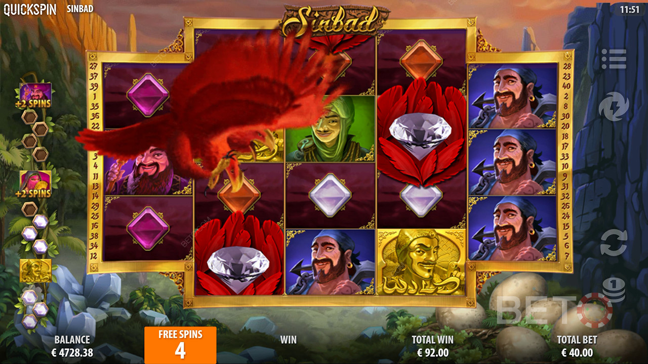 مراجعة السندباد من قِبل BETO Slots