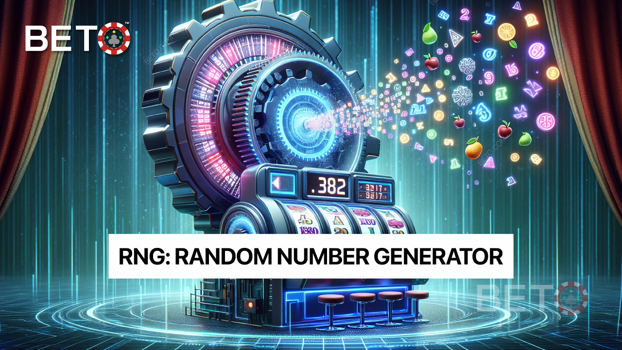 يعد RNG (مولد الأرقام العشوائية) جزءًا مهمًا من ماكينات القمار العادلة.