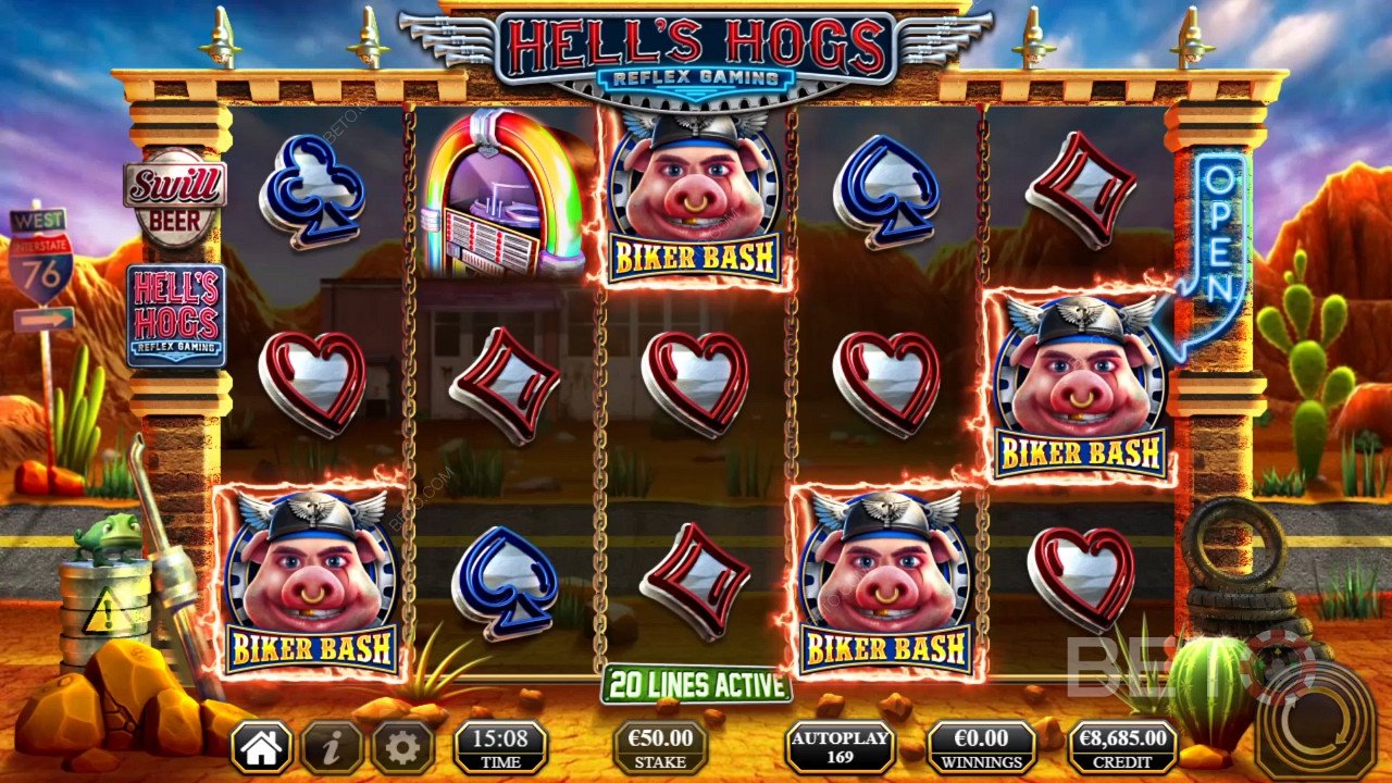 Hell's Hogs اللعب المجاني