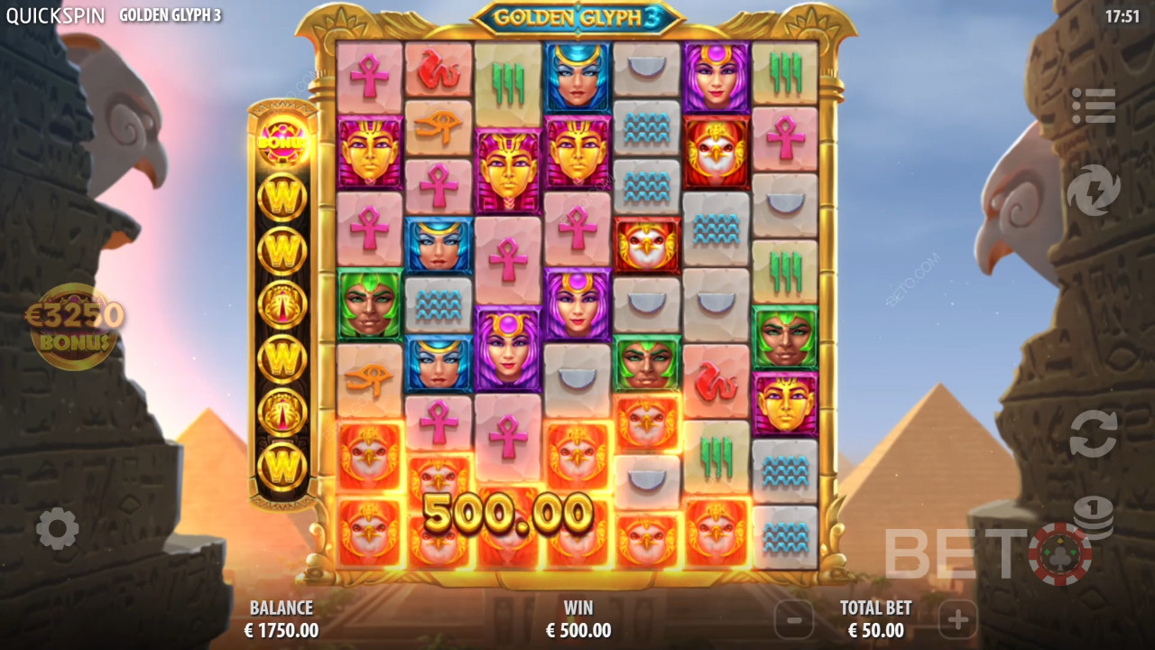 Golden Glyph 3 مراجعة من قِبل BETO Slots