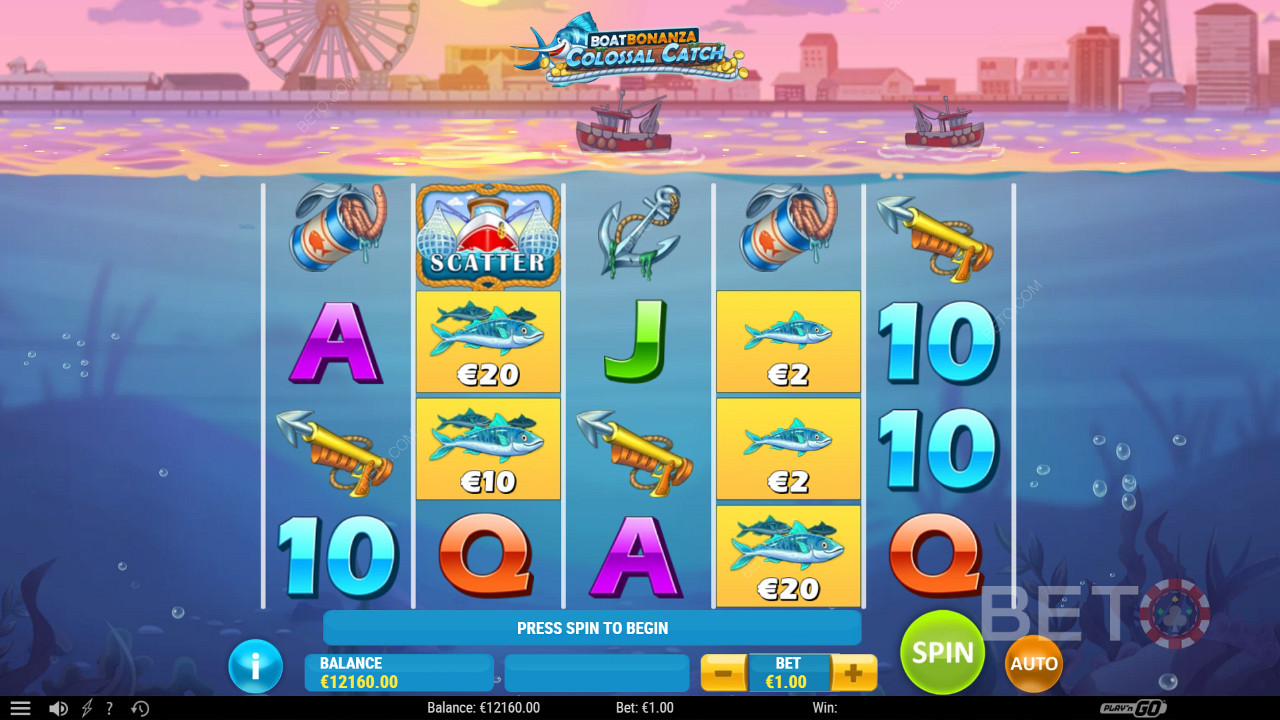 Boat Bonanza Colossal Catch  اللعب المجاني
