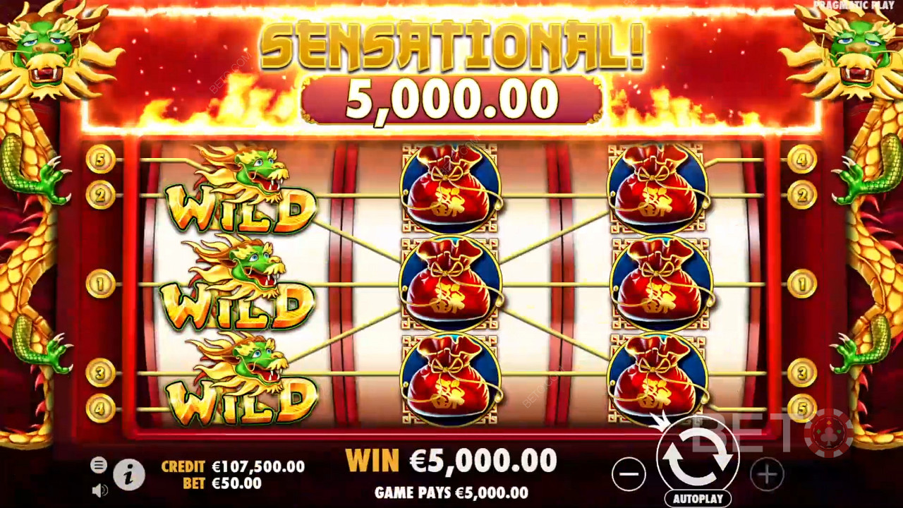 مراجعة التنانين الثلاثية من BETO Slots