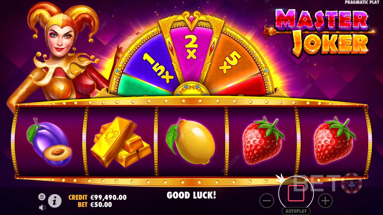 شرح ميزات المكافآت في Master Joker بواسطة Pragmatic Play