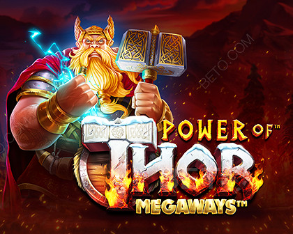 اربح أموالًا حقيقية على فتحة عبر الإنترنت Power of Thor. واحدة من أفضل ألعاب القمار.