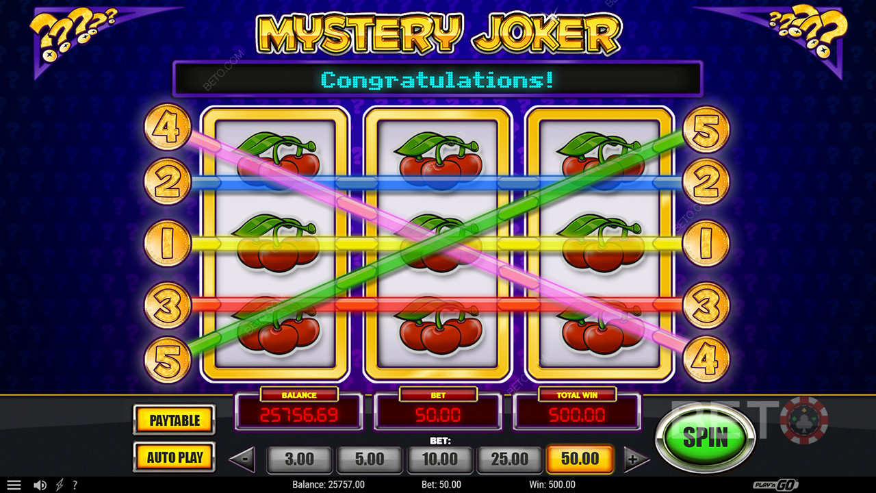 مراجعة الجوكر الغامض من BETO Slots