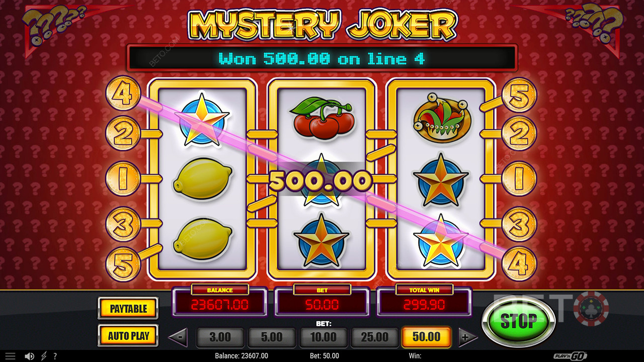 ماكينات القمار على الإنترنت Mystery Joker - حكمنا
