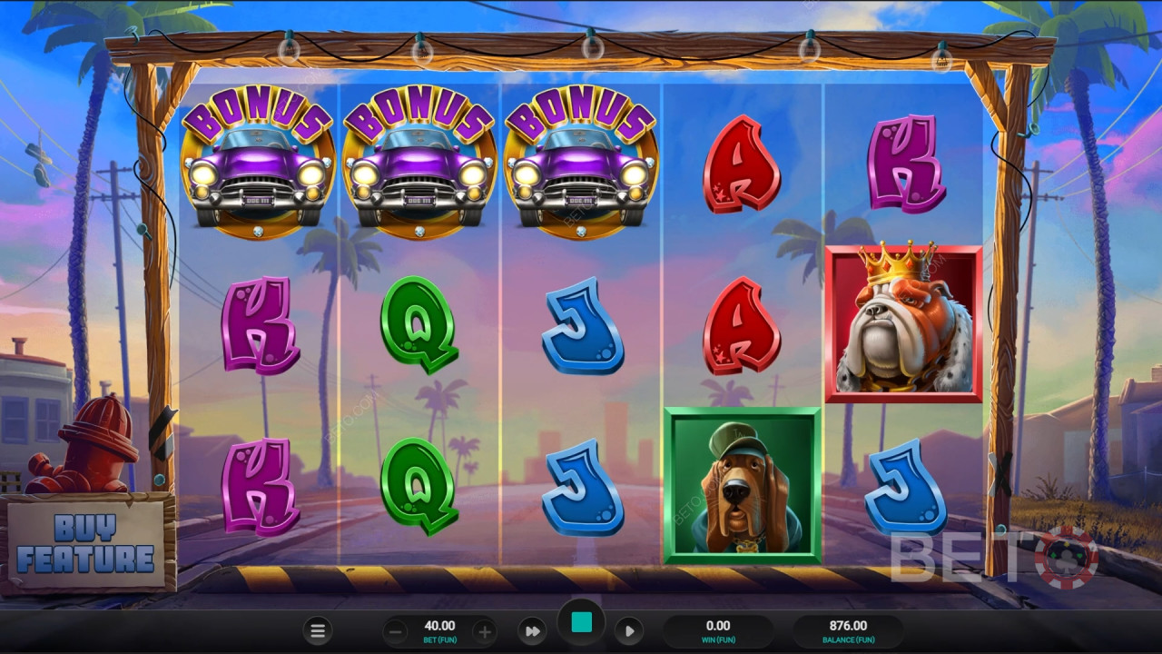 مراجعة Top Dawgs من BETO Slots