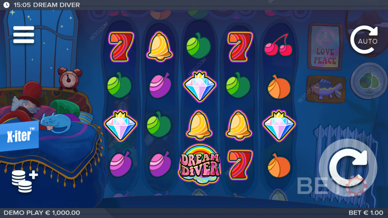 مراجعة Dream Diver من BETO Slots