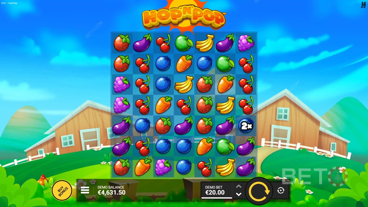 مراجعة Hop N Pop من BETO Slots