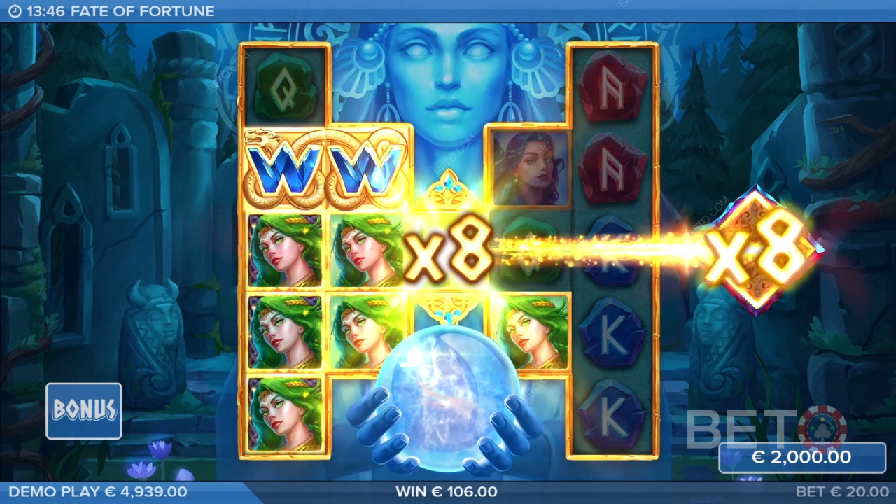 مراجعة مصير الحظ من قِبل BETO Slots