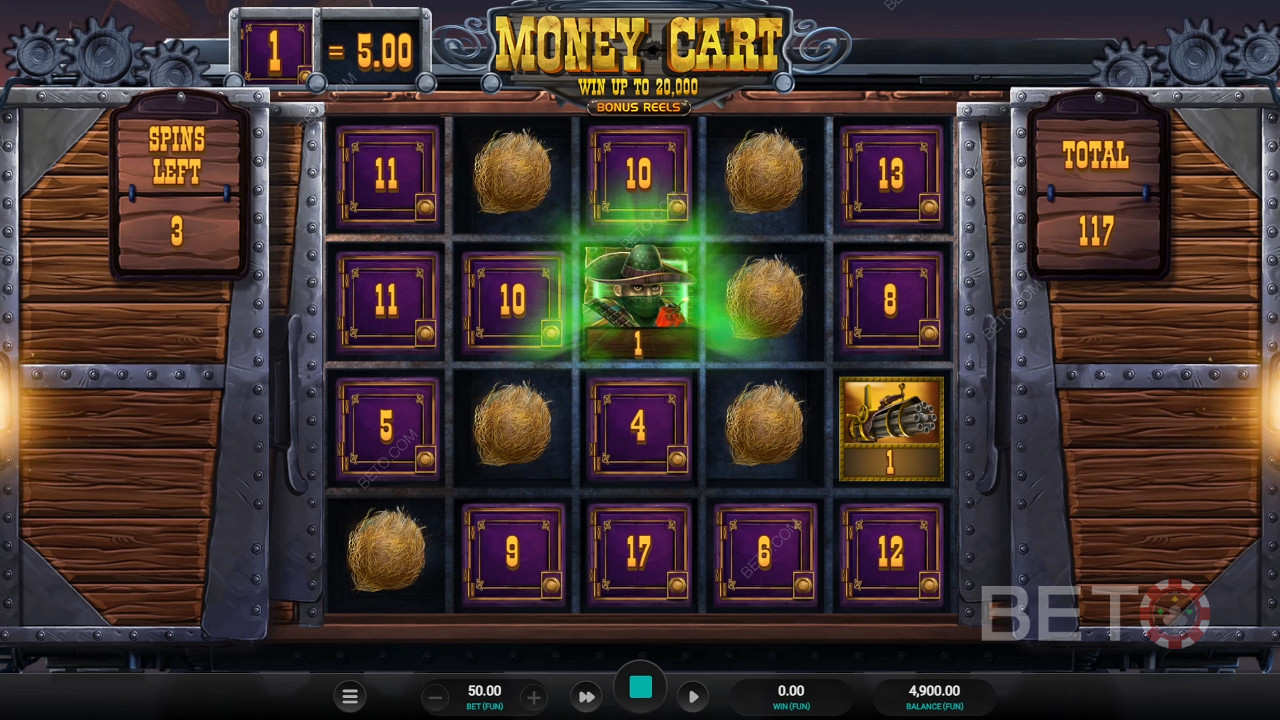 Money Cart Bonus Reels اللعب المجاني