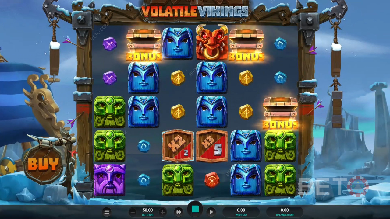 مراجعة الفايكنج المتقلبة من BETO Slots