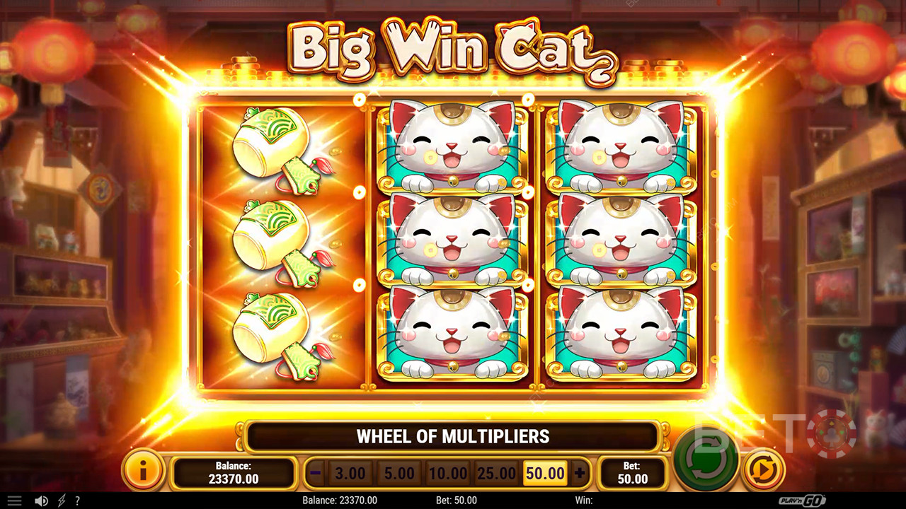 مراجعة Big Win Cat من BETO Slots