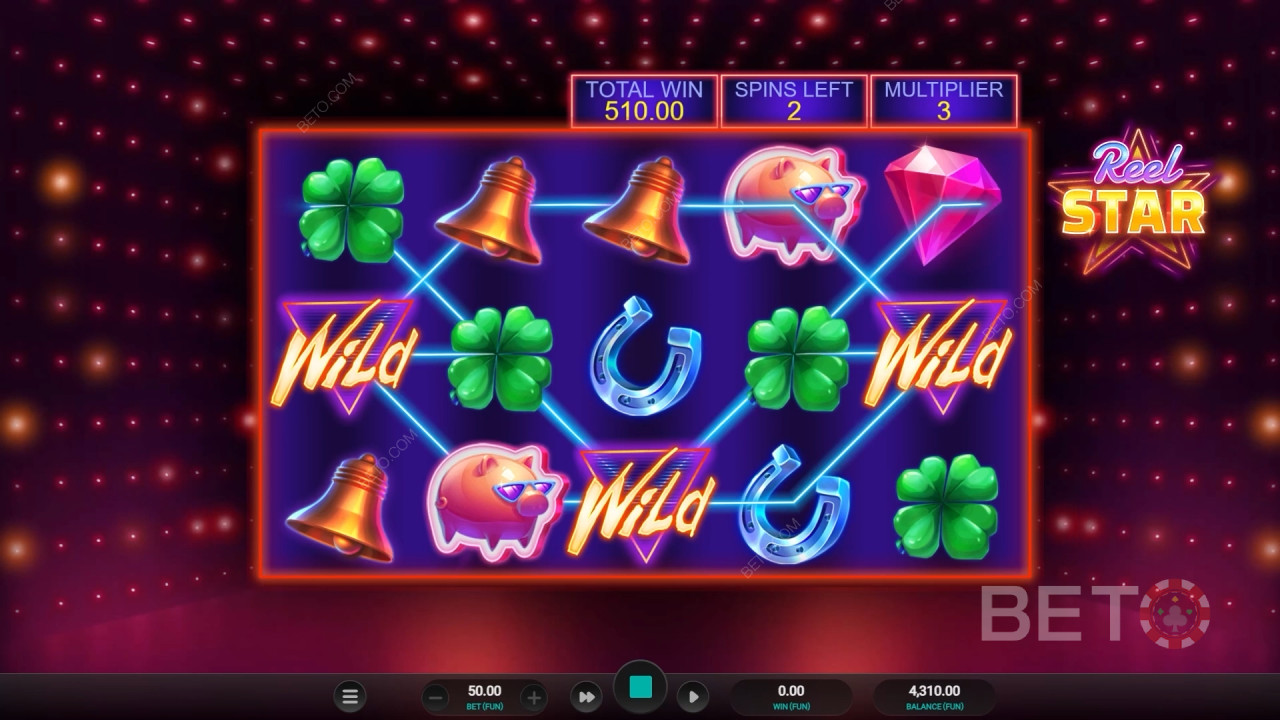 مراجعة Reel Star بواسطة فتحات BETO Slots