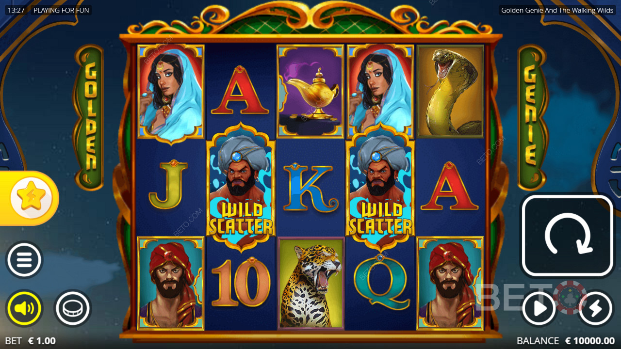 Golden Genie (Nolimit City)  اللعب المجاني