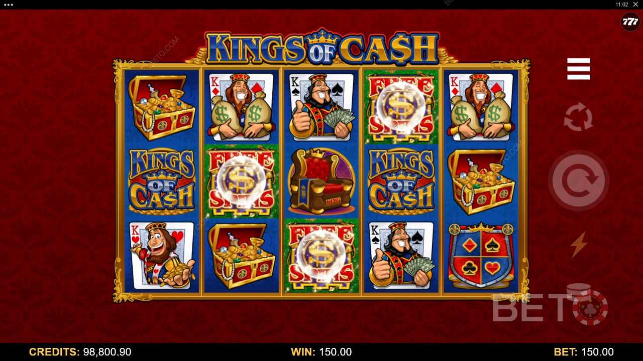 Kings of Cash اللعب المجاني